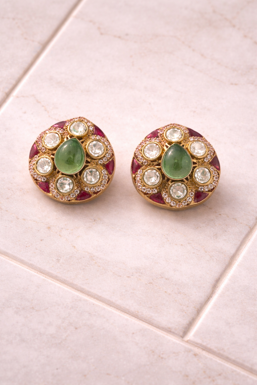 Pranali Multicolor Studs