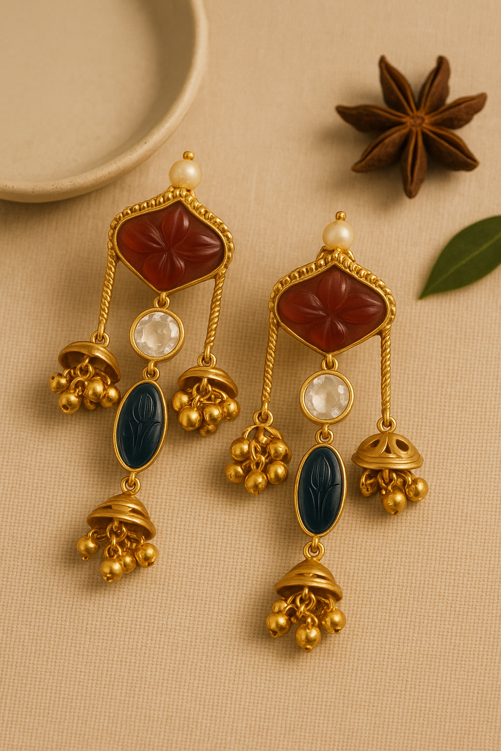 Multicolor Shanaya Danglers