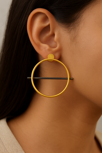 Black Pipe Studs