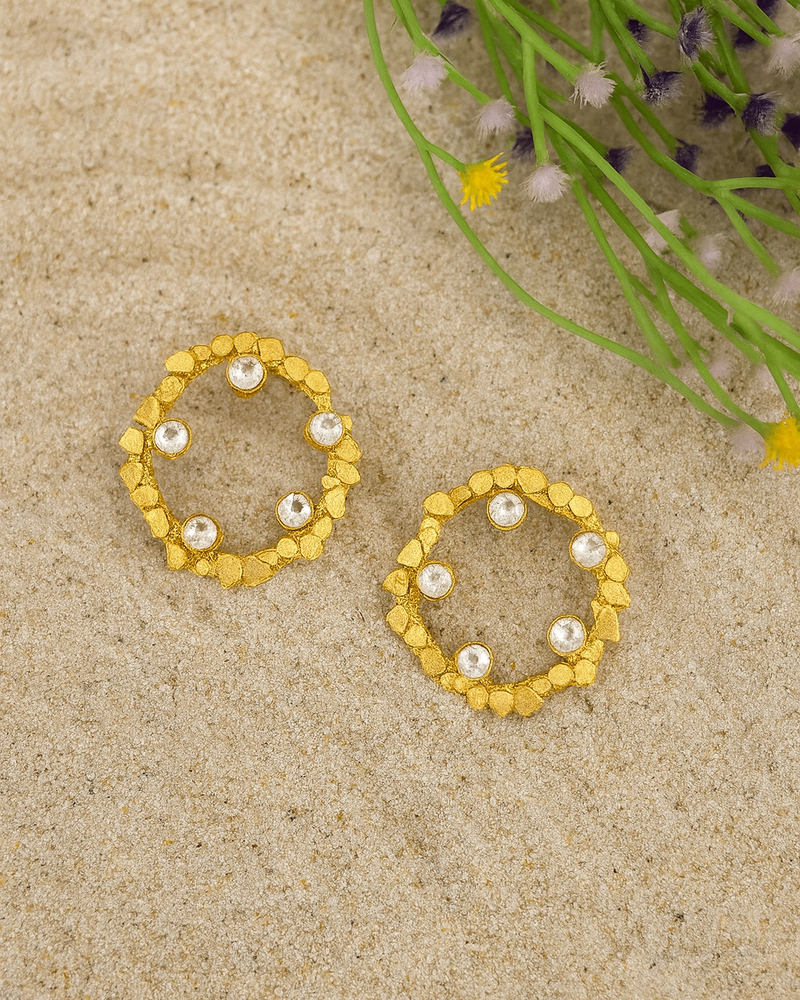 Adhira Stone Studs