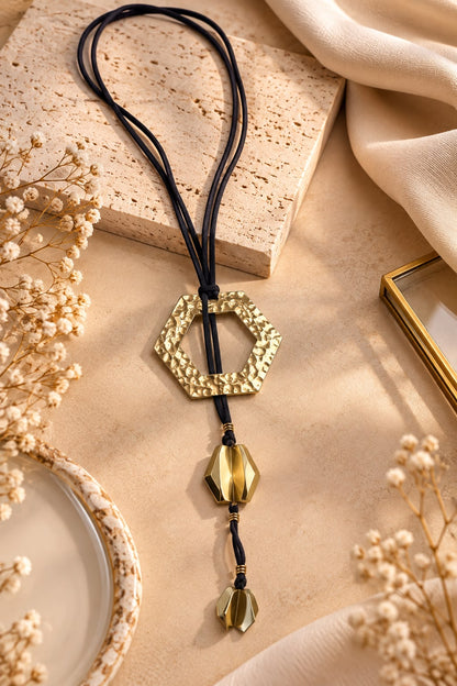Hexagon Statement Neckpiece