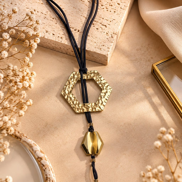 Hexagon Statement Neckpiece