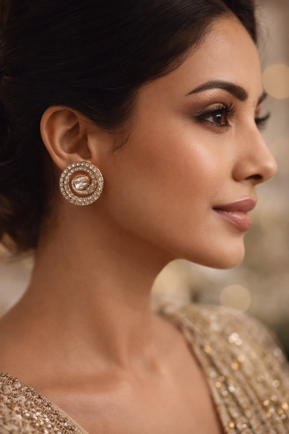 Jisha Spiral Studs