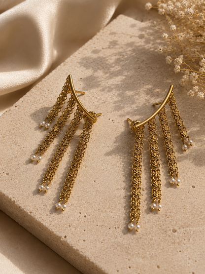 Mahira Tassel Earrings