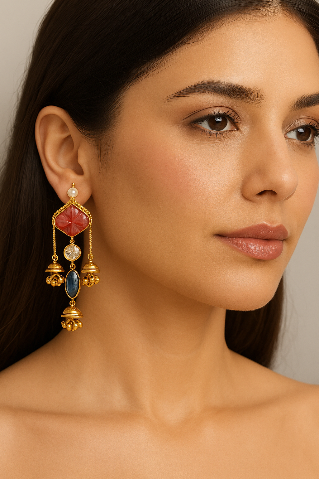 Multicolor Shanaya Danglers