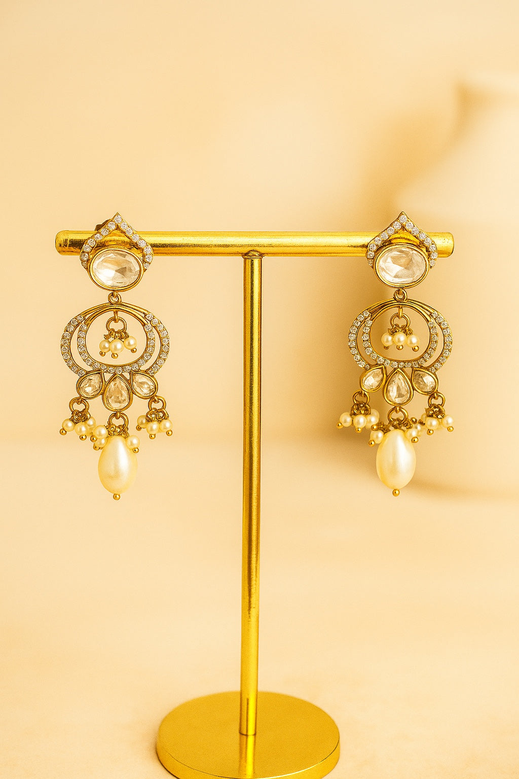 Aadhya Moissanite Danglers