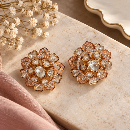 Dhruvi Floral Studs
