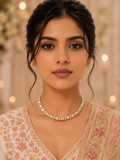 Meesha MOP Neckline Set