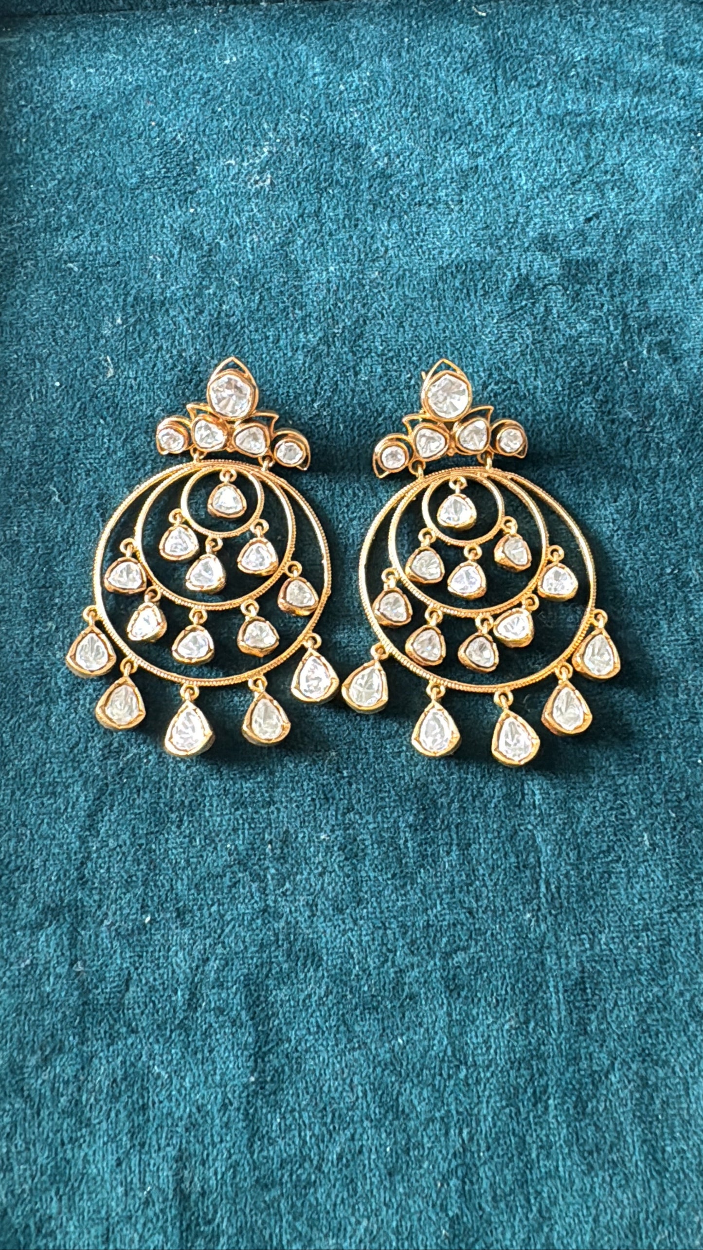 Aranya Moissanite Chaandbalis