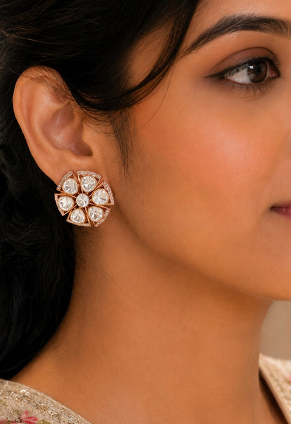Aisha Moissanite Neckline Set