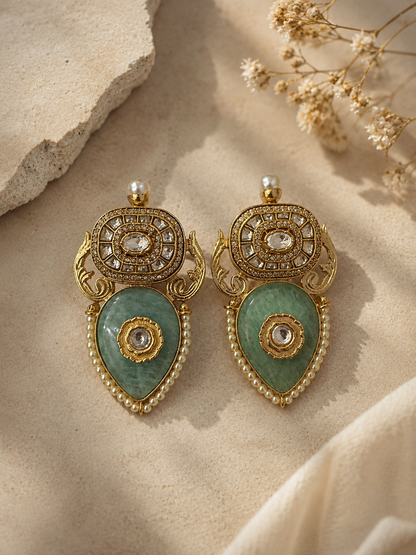 Ziva Stone Studs