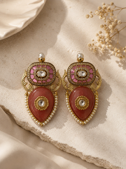 Ziva Stone Studs