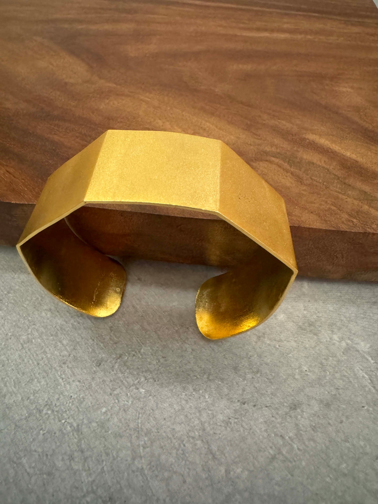 Thick Hexagon Bracelet