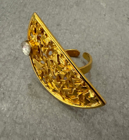 Semi Circle Ring