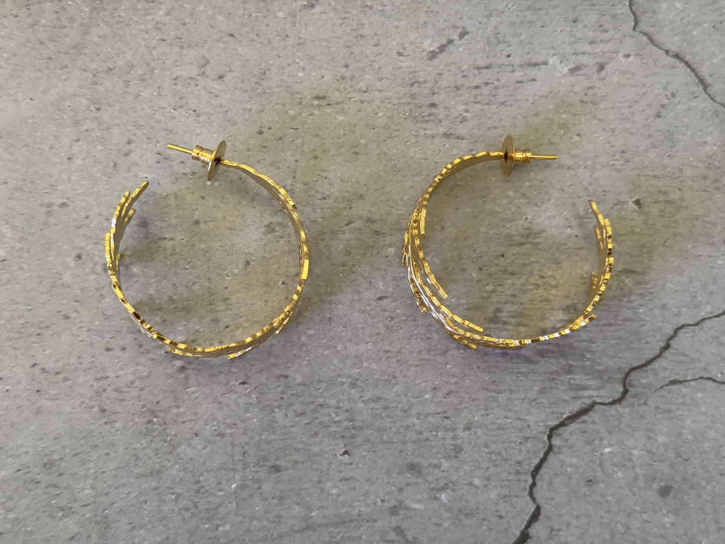 Leaf Hoops