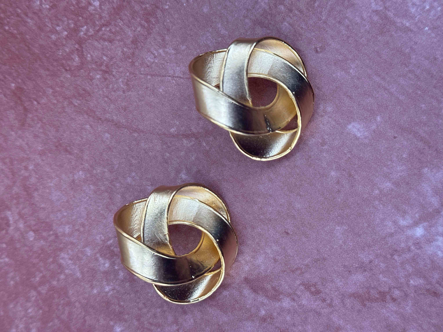 Entangled Floral Studs