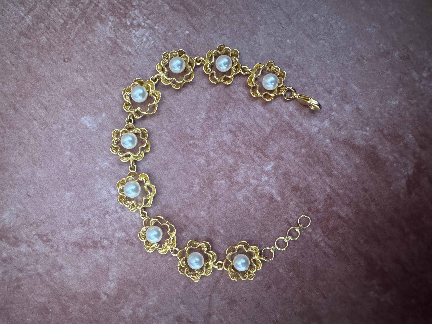 Floral Loose Bracelet