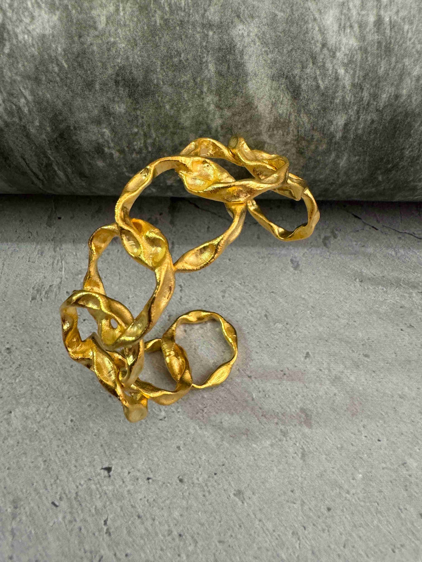 Textured Ring Bracelet