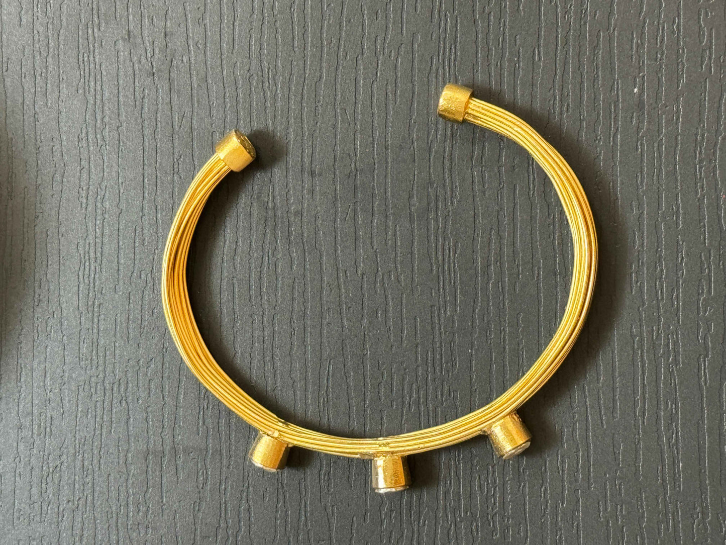 Textured Stone Bracelet