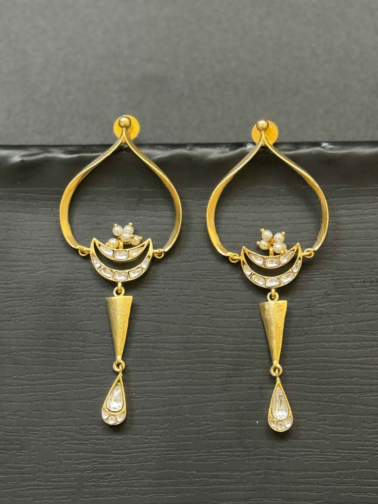 Drop Kundan Danglers