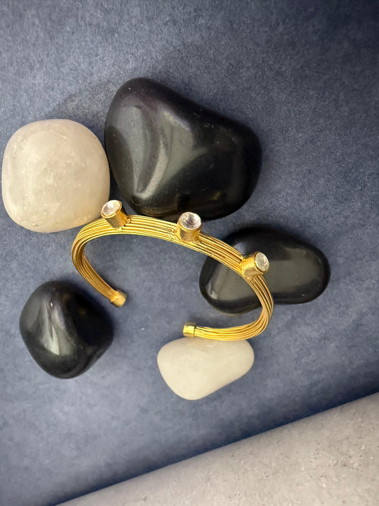 Textured Stone Bracelet