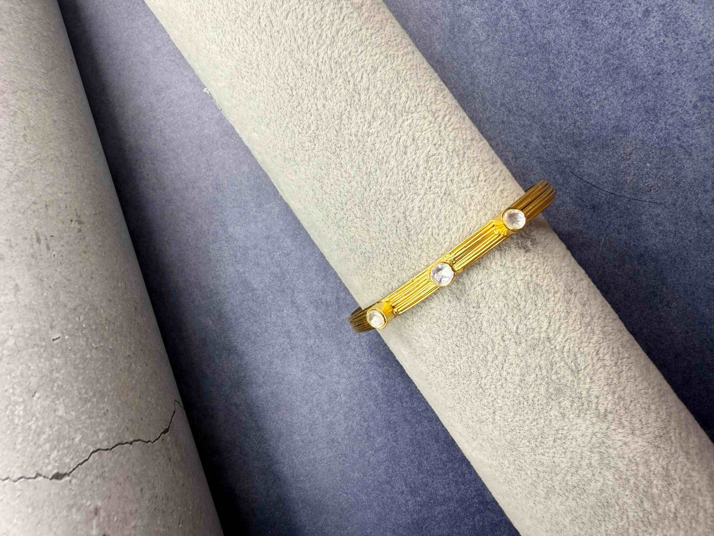Textured Stone Bracelet