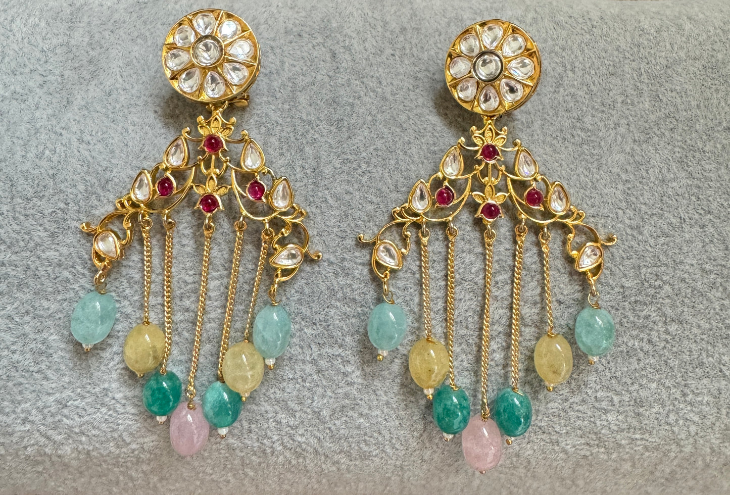 Moissanite Pastel Danglers