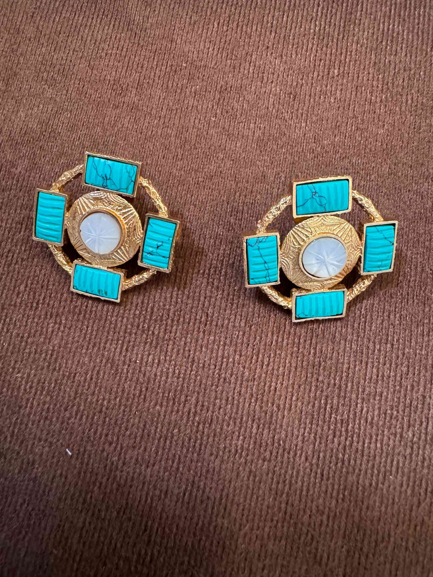 Firoza Mini Studs