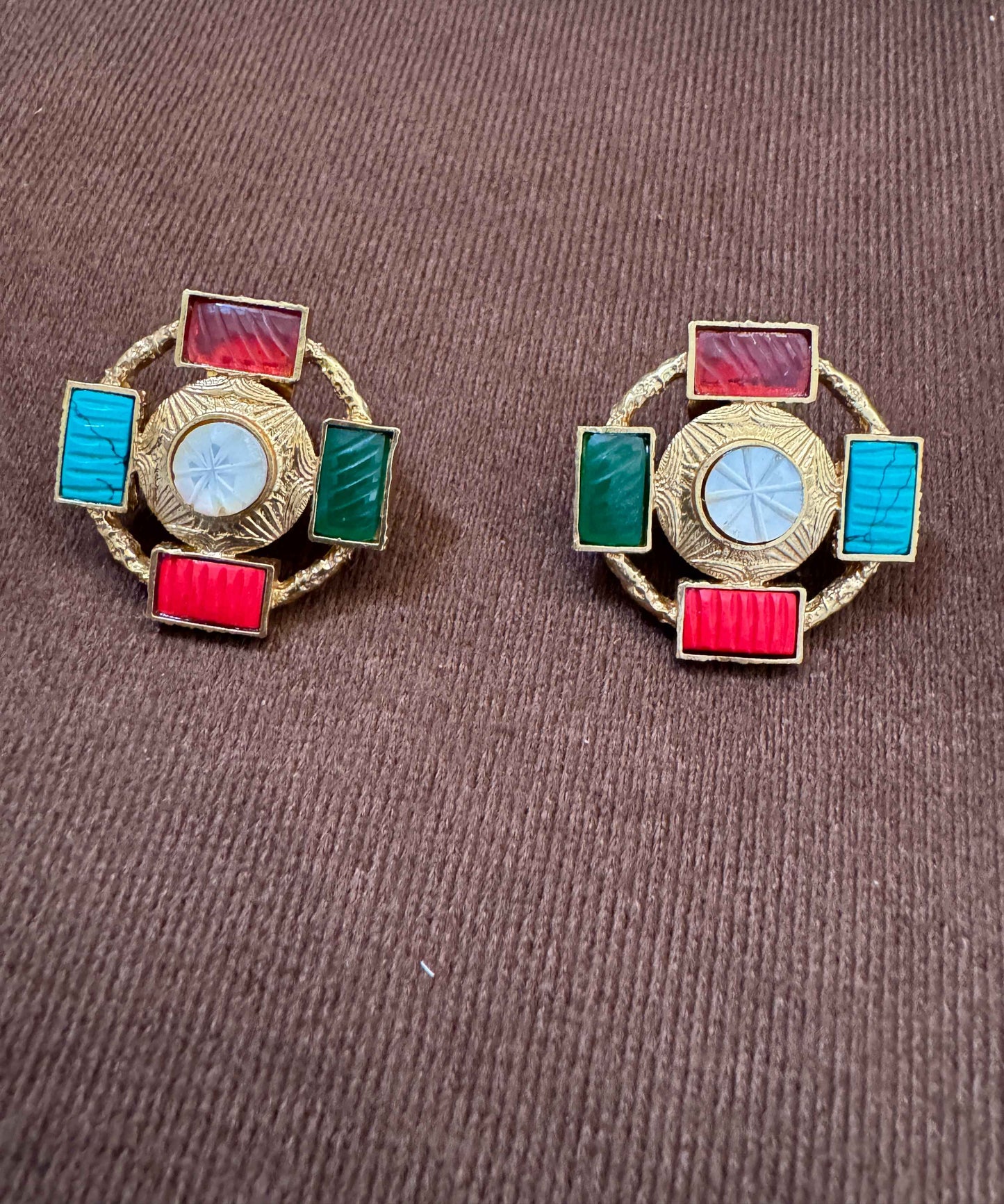 Multicolor Mini Studs