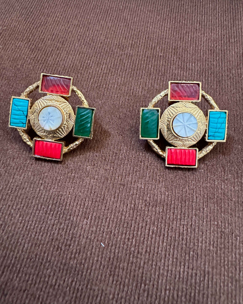 Multicolor Mini Studs