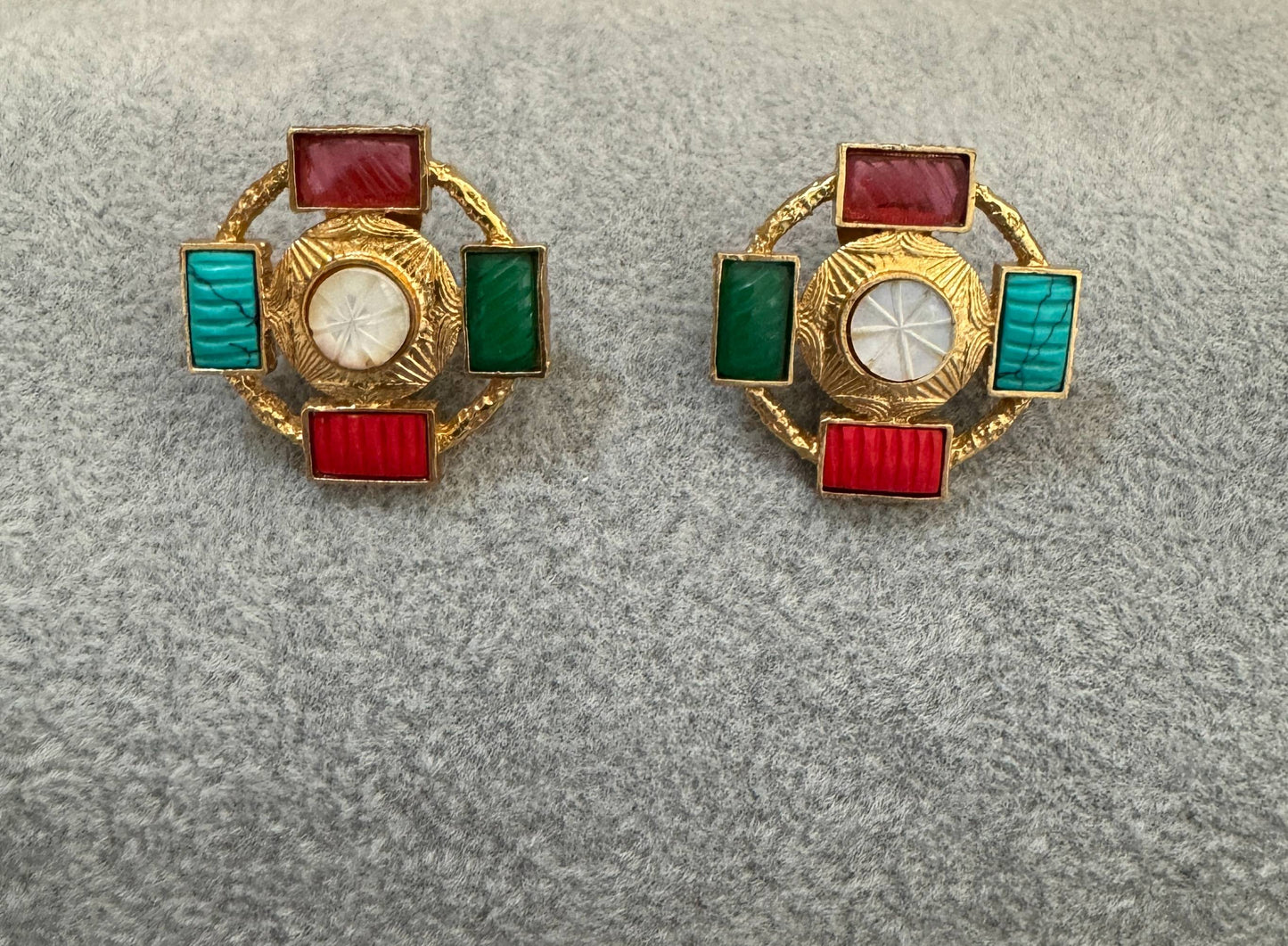 Multicolor Mini Studs