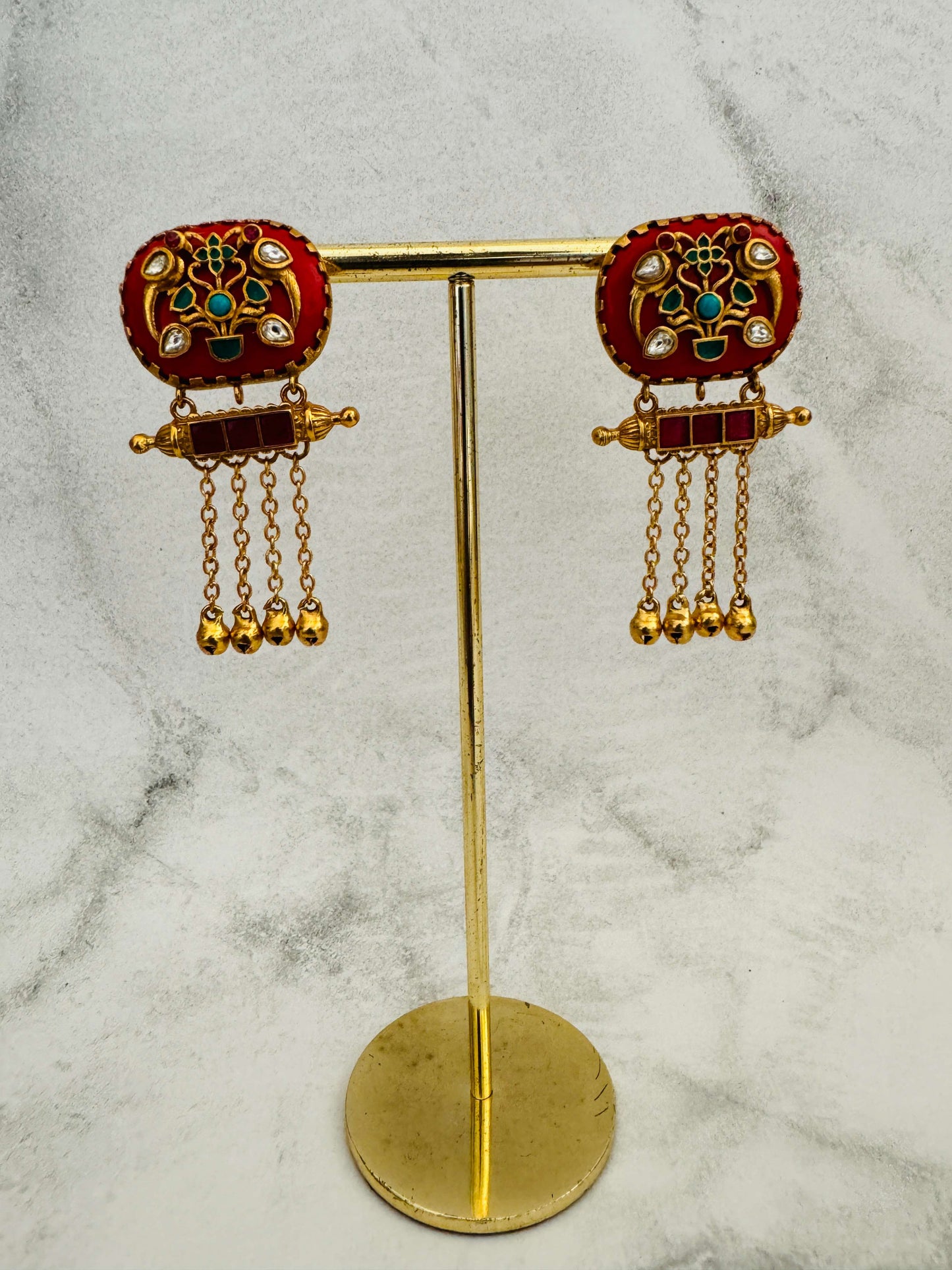 Ruby Rajwadi Danglers