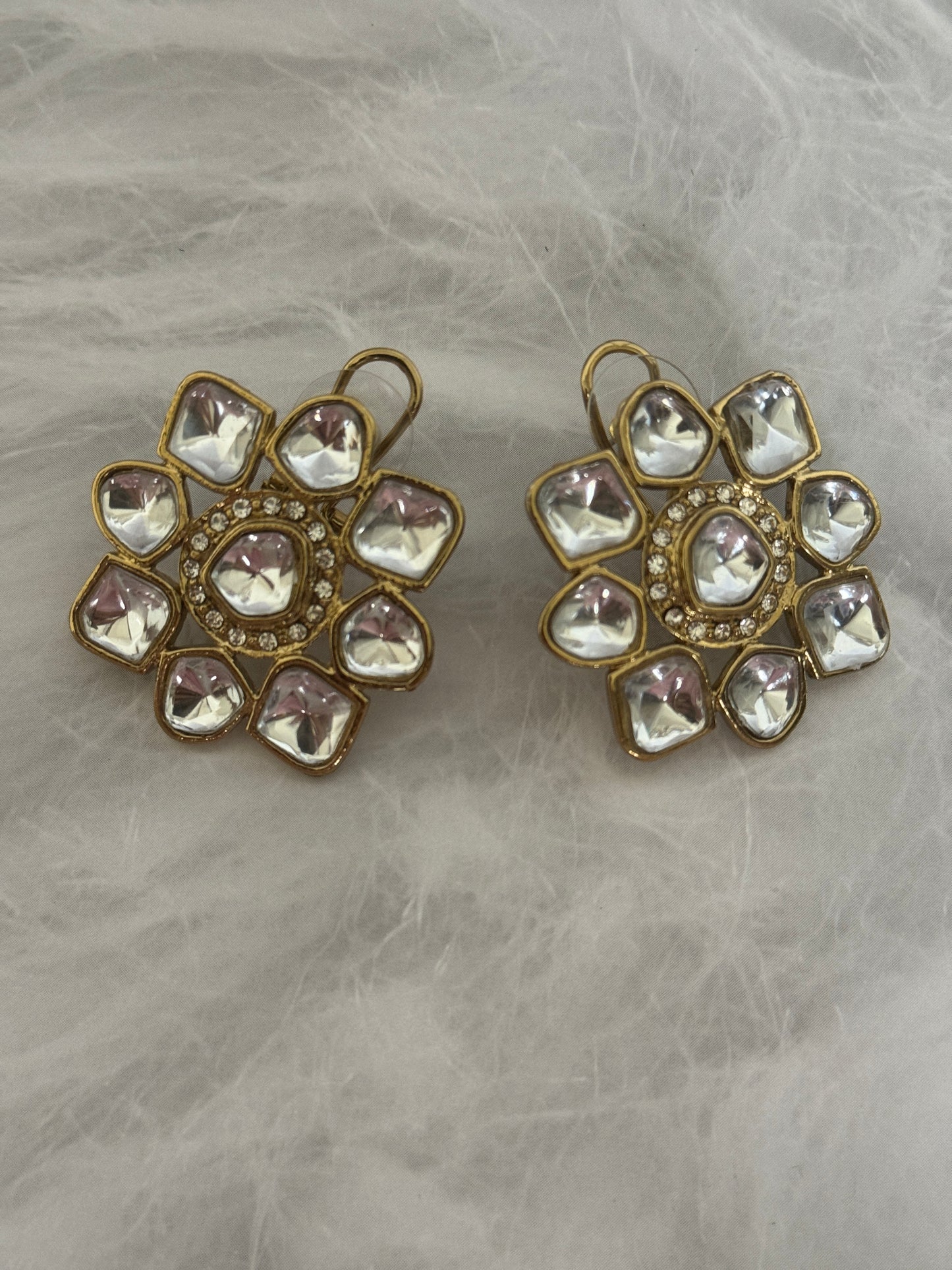 Stone Square Studs