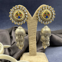 Ramya Silver Jhumkis