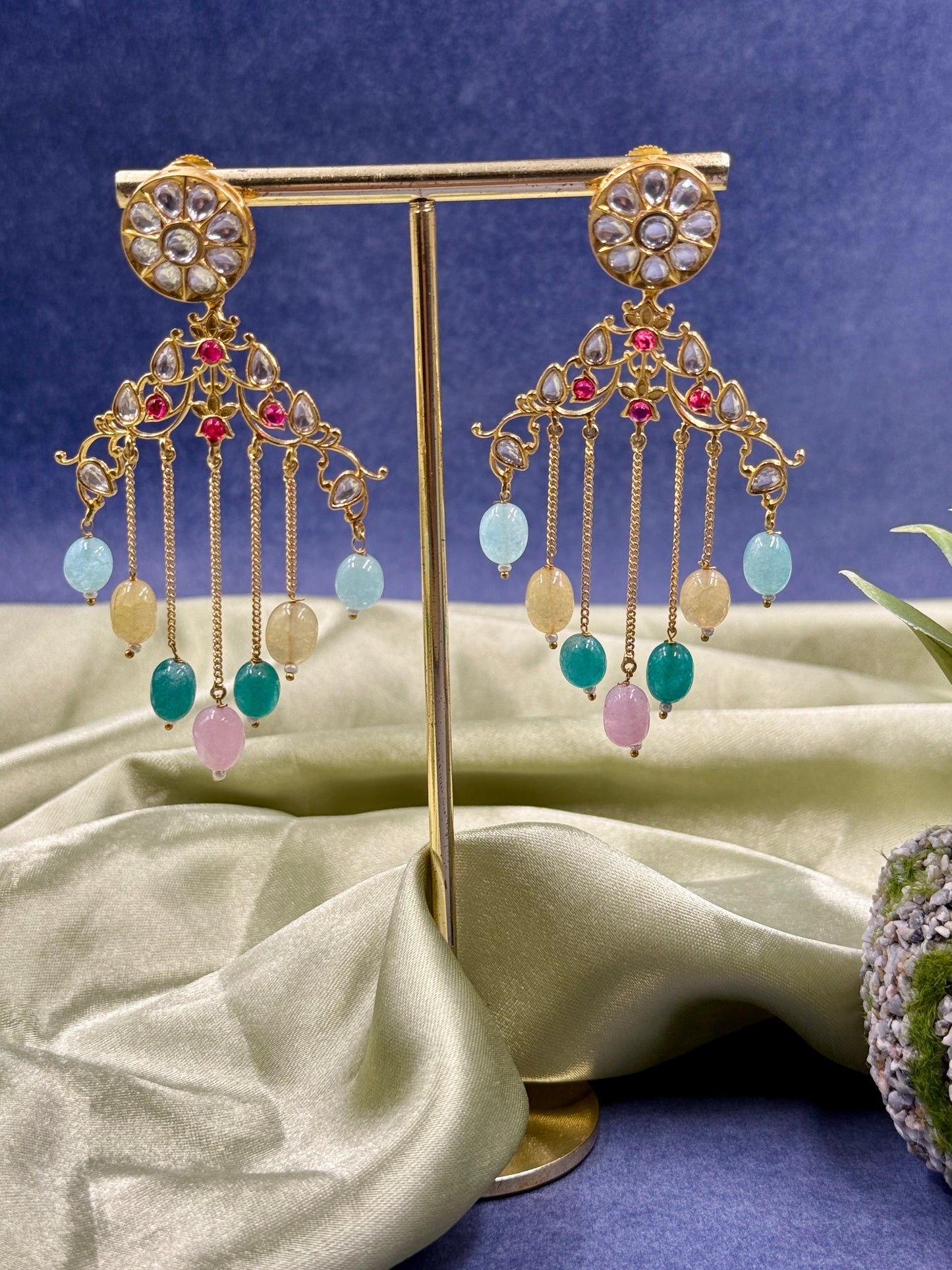Moissanite Pastel Danglers
