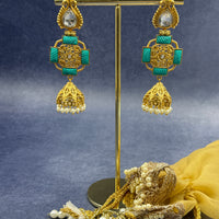 Firoza Long Jhumkis