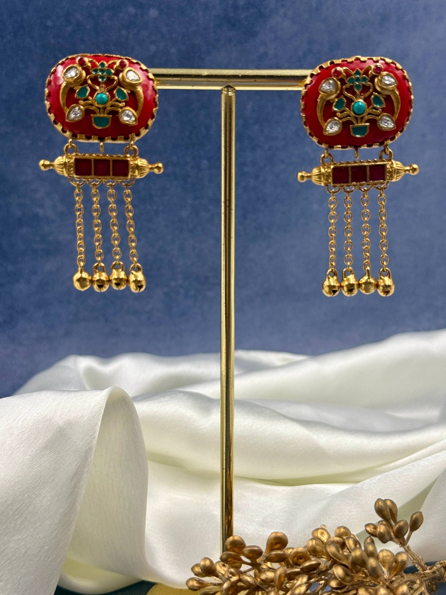 Ruby Rajwadi Danglers