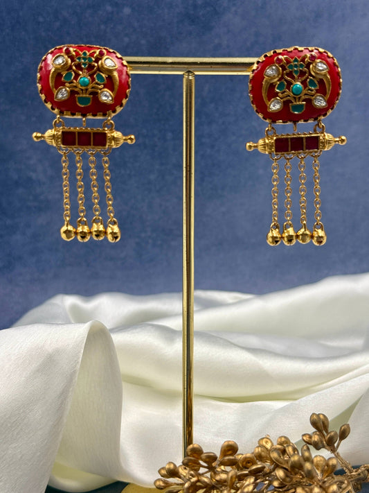 Ruby Rajwadi Danglers