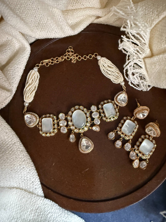 Ivory Shriya Choker Set