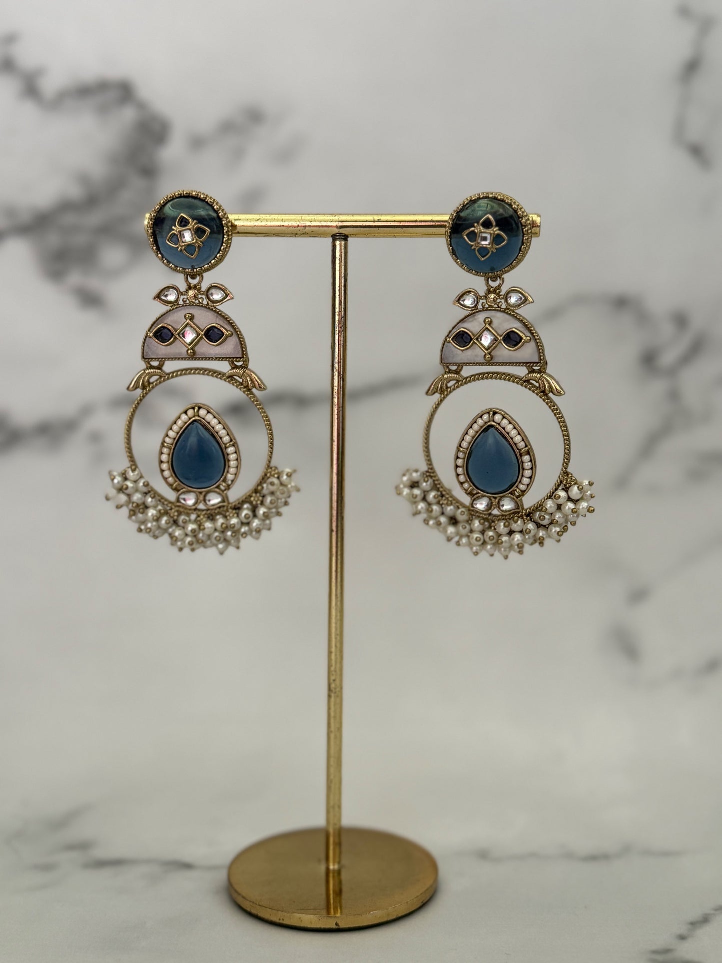Blue Zaysha Danglers