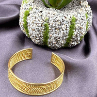 Thick Textured Bracelet