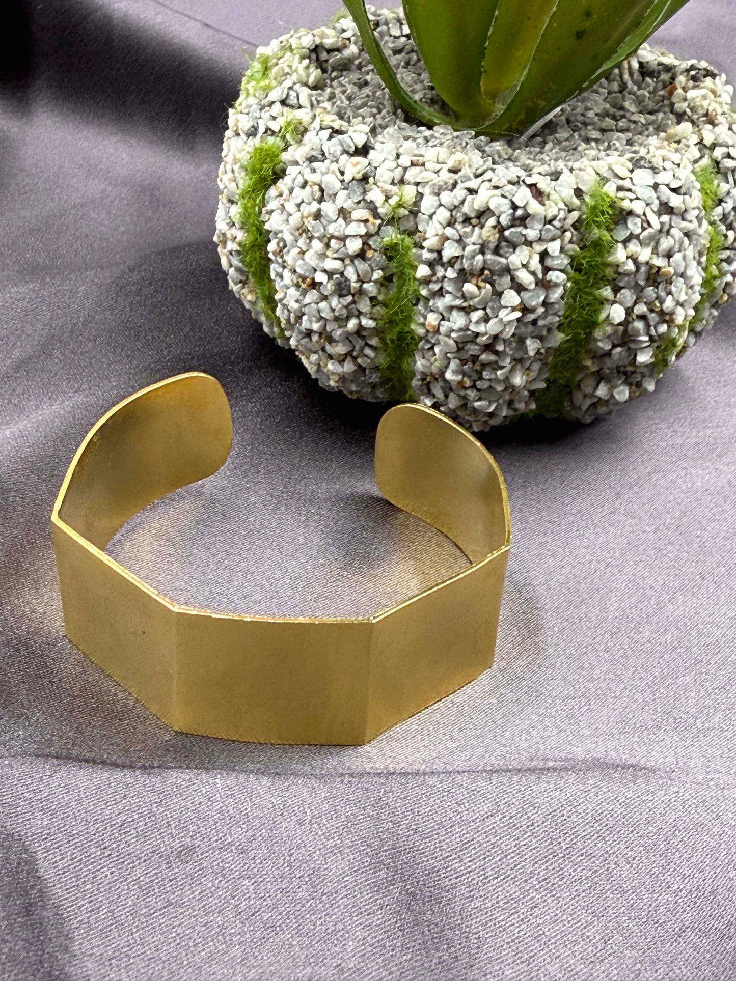 Thick Hexagon Bracelet