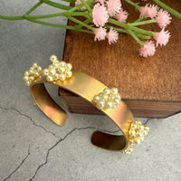 Cluster Pearl Bracelet