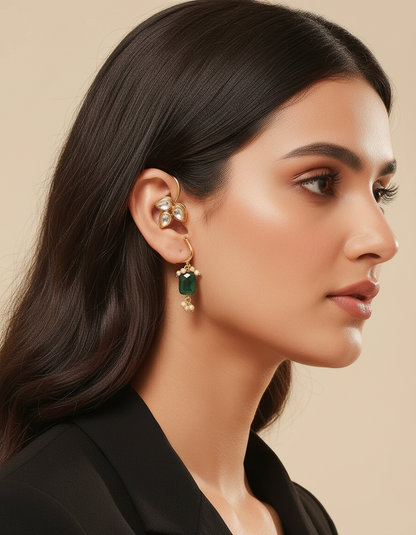 Roshni Kundan Earcuffs