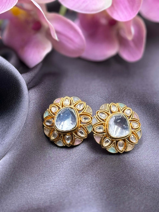 Pastel Sunflower Studs