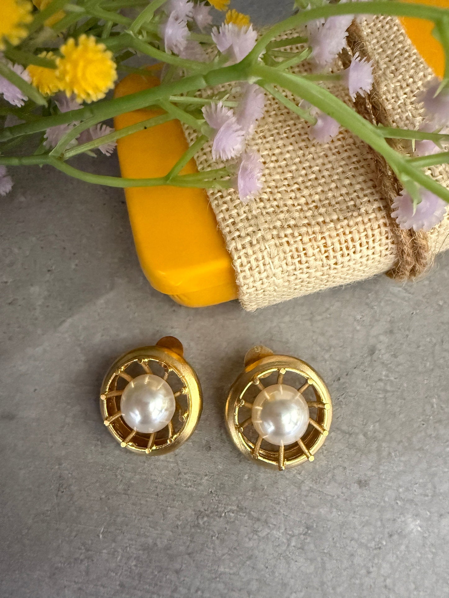 Tisha Pearl Studs