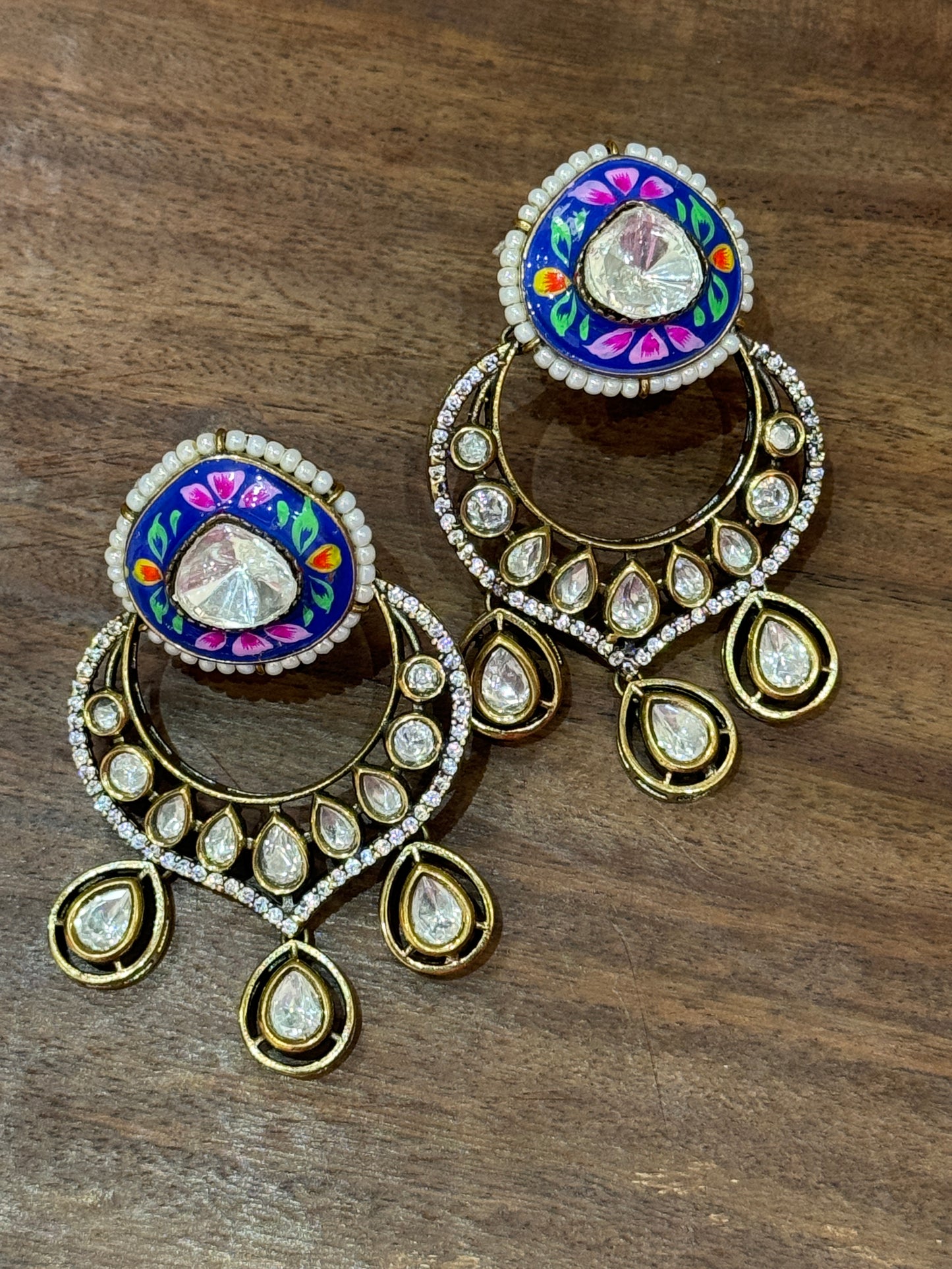 Meenakari Chaandbali