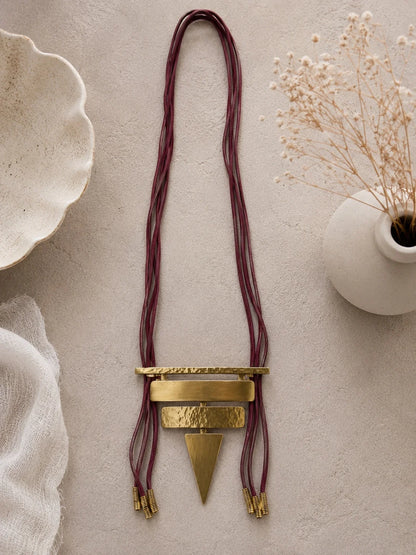 Triangle Statement Neckpiece