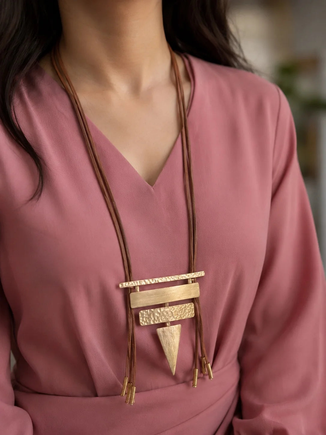 Triangle Statement Neckpiece