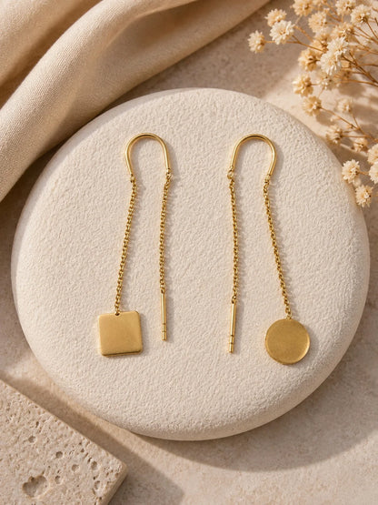 RoundSquare Earrings